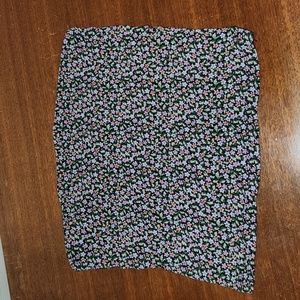 American Eagle Soft & Sexy Floral Strapless Top